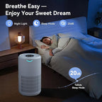 Air Purifiers for Home Large Room Up to 1680 Ft², Tailulu H13 HEPA Air Filter - Image 6