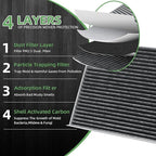 CF12775 Cabin Air Filter With Activated Carbon Compatible with Subaru Forester - Image 2
