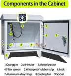 Pond, Water Garden Weatherproof Outdoor Cabinet Enclosure - Image 2