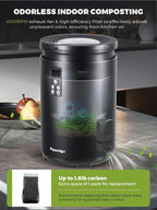 Electric Composter for Kitchen Smart Odorless Countertop Compost Bin Machine - Image 4