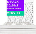 20x20x1 MERV 13 Pleated Air Filter MPR 1900 & FPR 10, Furnace Air Filters by Qingzhug