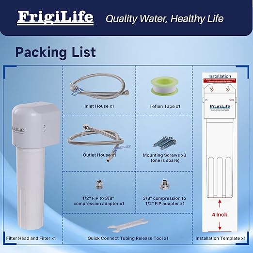 WFS5300A Under Sink Water Filter System, 3 Years, 22000 Gallons, Under Counter - Image 7