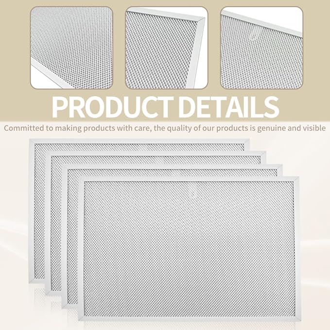 4 Pcs 203368 Air Pre Filter 16'' x 12.5'' Fit - Image 6