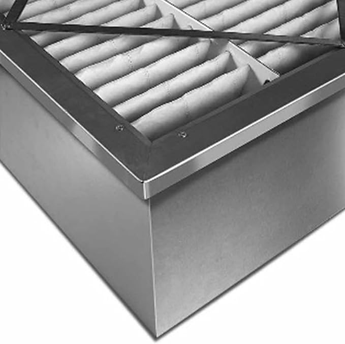 RIGID-PACK 20x20x12 Rigid Box Air Filter – MERV 15/98% ASHRAE HVAC Filter – - Image 5