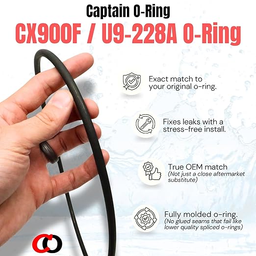 Captain O-Ring – Replacement CX900F / U9-228A / O-240 O-Rings - Image 4