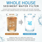 Ronaqua 10" x 4.5" Big Sediment Replacement Water Filter Cartridge, 1 Micron - Image 8