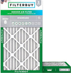 Filterbuy 12x20x2 Air Filter MERV 8 Essential Dust & Allergy Defense, by Filterbuy