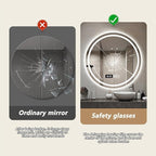 Wall Mirror for Bathroom, Wall Mounted Multifunction Bathroom Vanity Mirror - Image 4