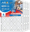 AIRx Filters WICKED CLEAN AIR 20x24x1 MERV 11 Electrostatic Pleated Air by AIRXFILTERSWICKEDCLEANAIR