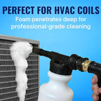 Coil Cannon Cleaner Mixing Sprayer, 2L Bottle, Automatic Dilution, Foaming Wand - Image 4