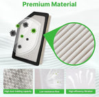 2PCS Engine Air Filter Fit for 2020-2025 2026 Chevrolet Silverado - Image 3