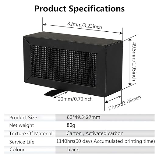 3D Printer Activated Carbon Air Filter Cartridge - Image 5