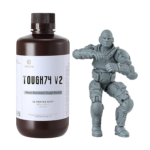 RESIONE ABS-Like 3D Printer Resin: Tough74 V2 3D Printing Resin by resione