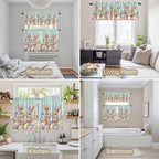 Easter Kitchen Curtains Set 3 Piece - Image 4