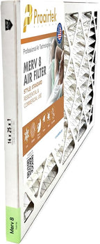 Proairtek AF14251M08SWH Model 14x25x1 Air Filter, MERV 8; Ideal - Image 2