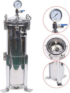 304 Stainless Steel Bag Filter Housing, Industrial Process Filter Housings - Image 7