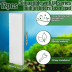 Pangda 24 Pcs Carbon Filter Foam Pads and Foam Filters Compatible - Image 2