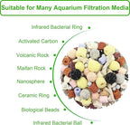 10 Pcs 5.9" x 7.8" Aquarium Filter Media Bags Large, Fish Tank Media Mesh - Image 2