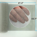 Stainless Steel Mesh Screen #20Mesh -Size:15.7"x47.2" SS304 Wire Mesh Screen - Image 5