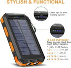 Solar Charger, 38800mAh Portable Type-C Solar Power Bank - Image 5
