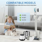 HEPA Per-motor Foam Filter Replacement: - Image 3