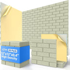 20 Pack Acoustic Panels with Self Adhesive, Soundproof Wall Panels, Brick Sound by NEPIS