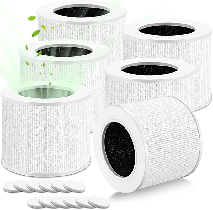 6 Pack Core Mini Replacement Filter by LAUKOWIND