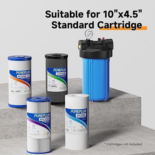 PUREPLUS Whole House Water Filter Housing, Pre-Filtration System, - Image 6