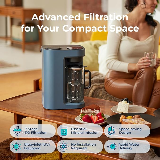 Bluevua RO100ROPOT-Lite Countertop Reverse Osmosis Water Filter System - Image 2