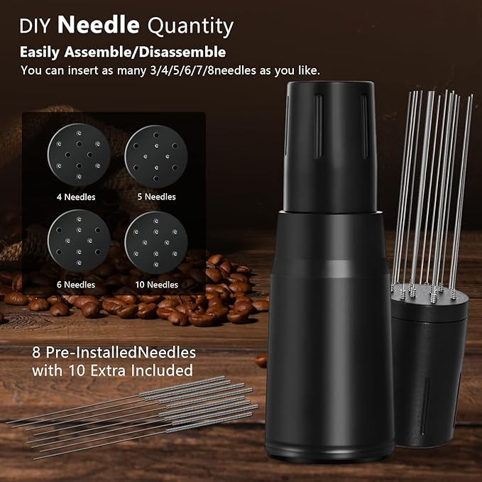 WDT Tool Espresso Distributor Accessory kit &1.7mm Thickness 150μm Mesh Puck - Image 2