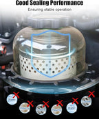 Fuel Filter Cover Fit for Davco 382 Fuel Water Separators, Filter Cover Replace - Image 2