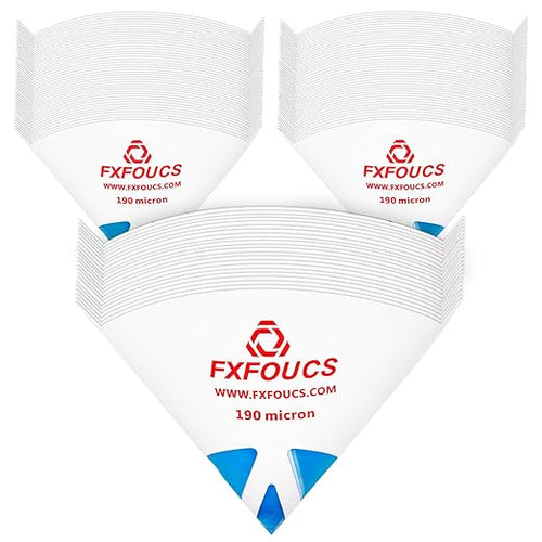 100 Pack of Premium Paint Strainers by FXFOUCSTOOLS