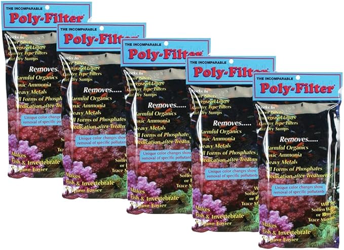 Poly Filter Pad, Five Pack by Unknown