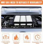 Engine Air Filter 17220-6A0-A00 Compatible - Image 4