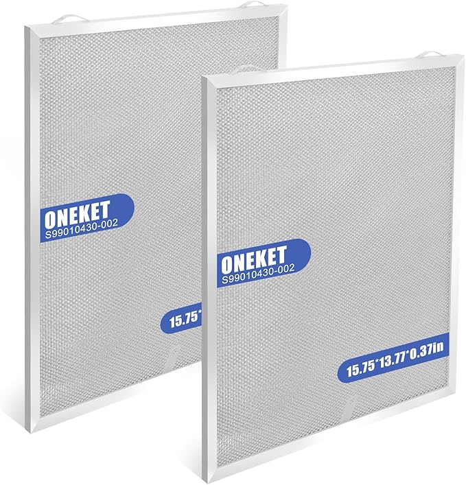 S99010430-002 Range Hood Filter 15-3/4" x 13-7/8" x 3/8"4512880 Compatible - Image 2