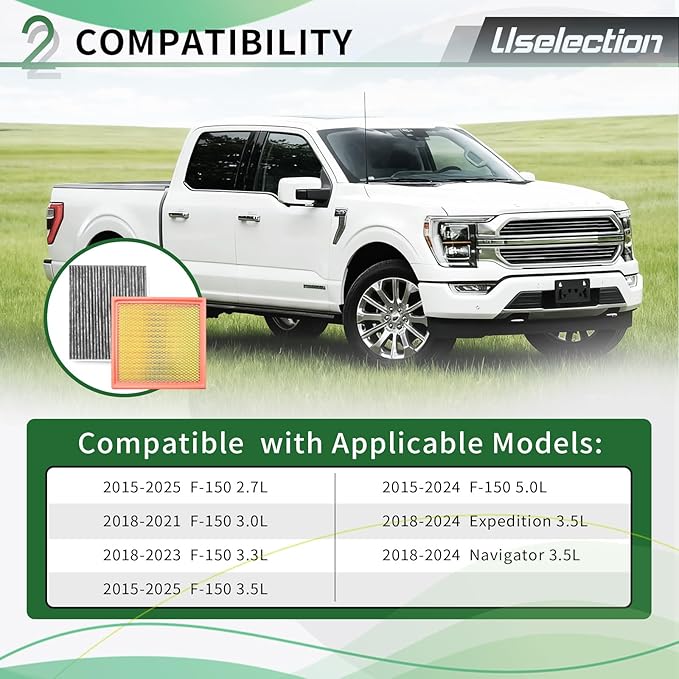 Cabin Engine Air Filter W/Activated Carbon Kit - Image 3