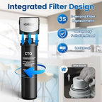 Vortopt Under Sink Water Filter System, NSF/ANSI 42 Certified Water Purifier - Image 5
