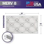 BNX TruFilter 14x25x1 Air Filter MERV 8 - Image 2