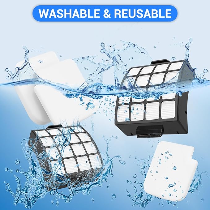 AZ3002 Replacement Filters for Shark AZ3002 AZ3000 AZ3000W for Stratos DuoClean - Image 4