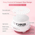 Professional Nail Dust Collector, Quiet Nail Vacuum Cleaner Machine - Image 6