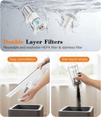 Handheld Vacuum Cordless, 24KPA High Power Car Vacuum - Image 7