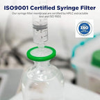 Membrane Solutions 300 Pack Syringe Filter Sterile PES Hydrophilic Filtration - Image 5