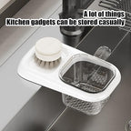 Sink Filter Basket, Efficient Drainage Design, Suction Cup Sink Rack, Kitchen - Image 4