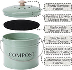 Compost Bin for Kitchen Counter, 1 Gallon Compost Bucket - Image 4