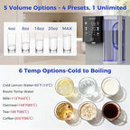 C5 Countertop Reverse Osmosis Water Filter, Hot and Cold RO System-3s Instant - Image 6