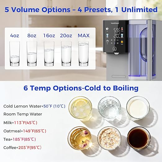 C5 Countertop Reverse Osmosis Water Filter, Hot and Cold RO System-3s Instant - Image 6