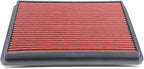DNA Motoring AFPN-018-RD Clean Air Washable Drop In Panel Air Filter Enhance by DNAMOTORING