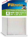 Filtrete 20x23x1 AC Furnace Air Filter, MPR 700, MERV 8, Tough on Pollen by Filtrete