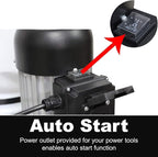 BUCKTOOL 1.2 HP Auto Start 750CFM Dust Collector - Image 3