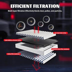 Engine Air Filter, CA12295 Replacement - Image 2